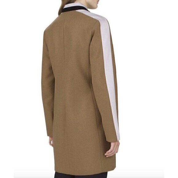 NWT Under Armour UAS Rugby Trench Melton Wool Coat S - Picture 2 of 8